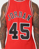 Mitchell & Ness Chicago Bulls Michael Jordan #45 Road '94-'95 Authentic Jersey Red