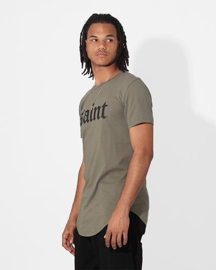 Saint Morta Cambronne Snake El Duplo T-Shirt Khaki Green