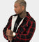 Saint Morta Prima Sherpa Jacket Black/Red