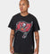 Mitchell and Ness Tampa Bay Buccaneers Oversized Extra Large Logo T-Shirt Vintage Black