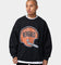 Mitchell & Ness Oversized Extra Large Print Cincinnati Bengals Crew Vintage Black