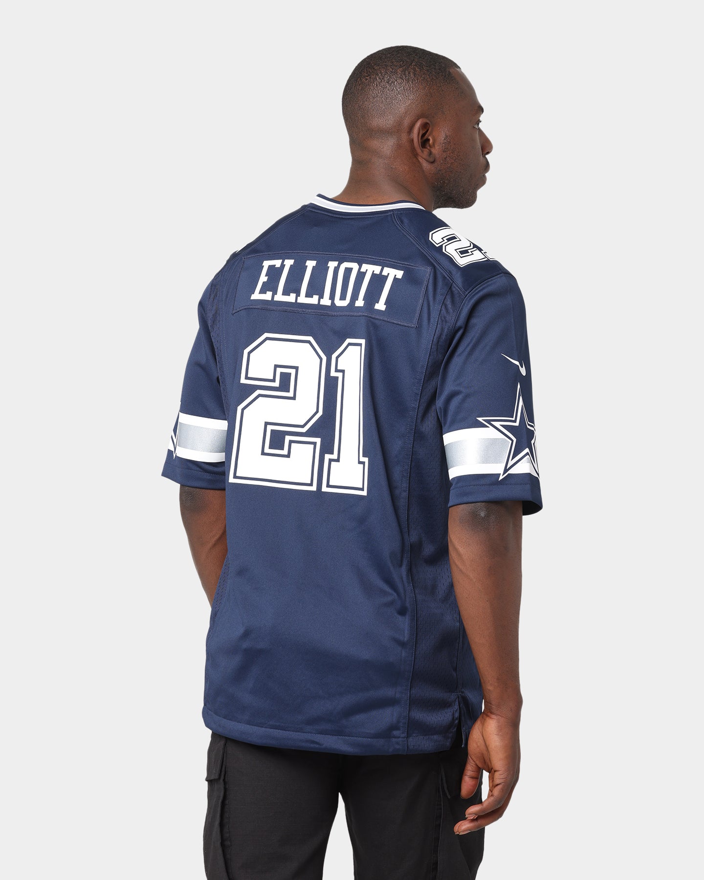 Nike Dallas Cowboys Ezekiel Elliott #21 Home NFL Jersey College