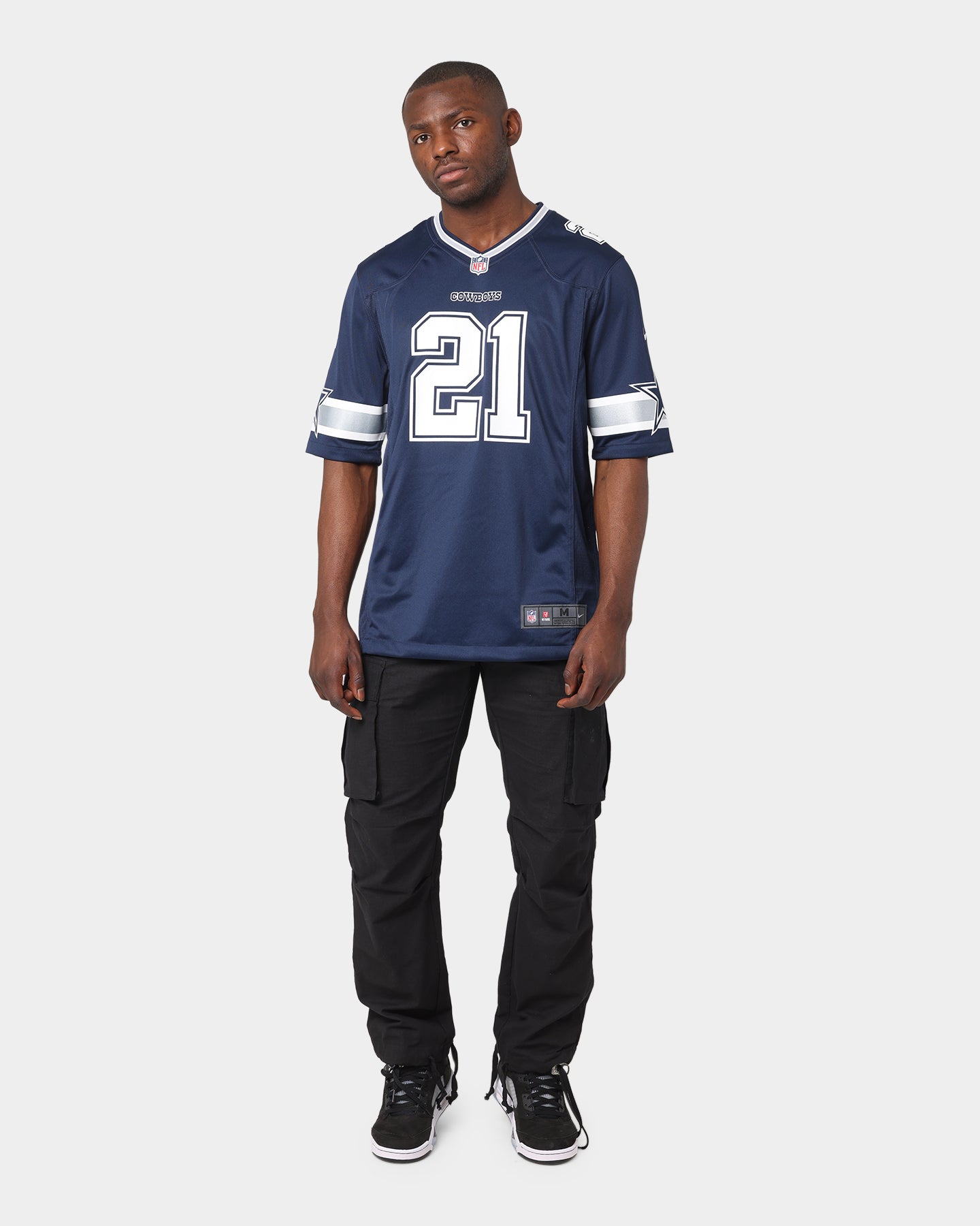 Nike Dallas Cowboys Ezekiel Elliott #21 Home NFL Jersey College