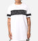 Carré Panneau Short Sleeve T-Shirt White/Black