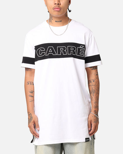 Carré Panneau Short Sleeve T-Shirt White/Black