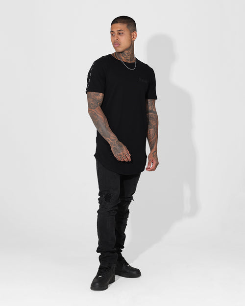 Saint Morta Numeraire Sport El Duplo T-Shirt Black/Black