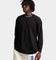 BEENTRILL Logo Rib Long Sleeve T-Shirt Black