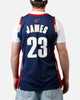 Mitchell & Ness Cleveland Cavaliers Lebron James #23 '08-'09 Swingman Jersey Navy