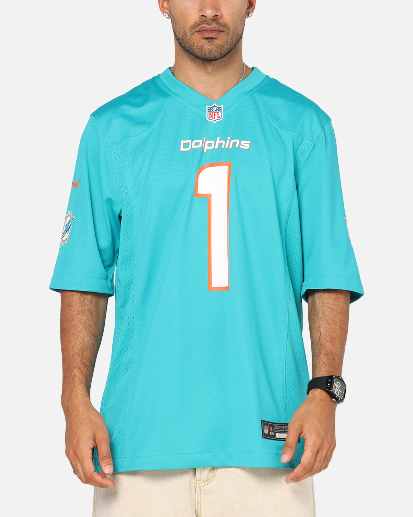 Nike Miami Dolphins Tua Tagovailoa #1 Home Game NFL Jersey Turbo