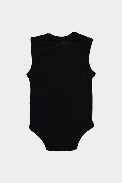 Jordan Infant Beanie Booties Onesie Set Black