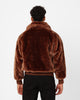 XXIII Baller Fur Jacket Brown