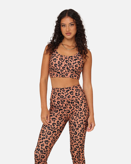 XXIII Women's Tayla Legging and Crop Set Leopard