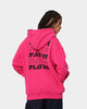 Playboy Stacked Hoodie Hot Pink