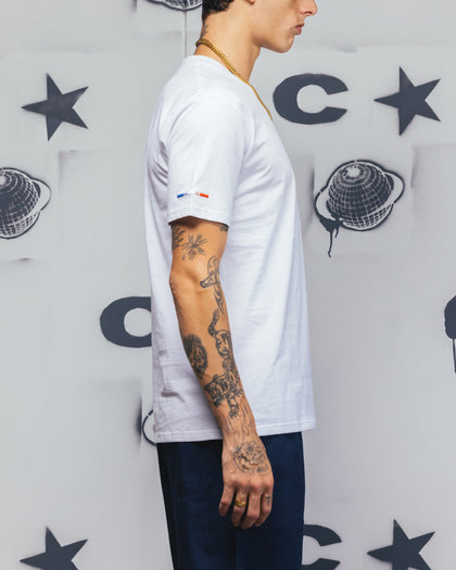 Carré Simplicité Classic Short Sleeve T-Shirt White