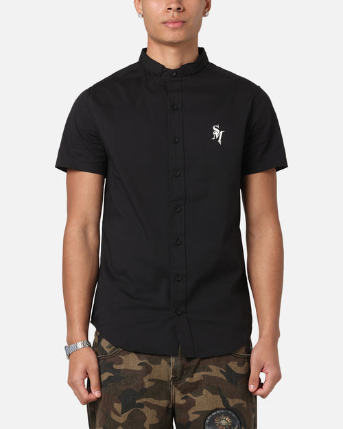 Saint Morta Alpha Homora Slimfit Shirt Black/Black