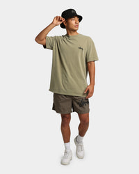Stussy Spring Weeds T-Shirt Pigment Light Khaki