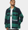 HUF X Pleasures Blackwatch Work Jacket Navy