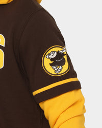47 Brand San Diego Padres Shortstop Hoodie Brown