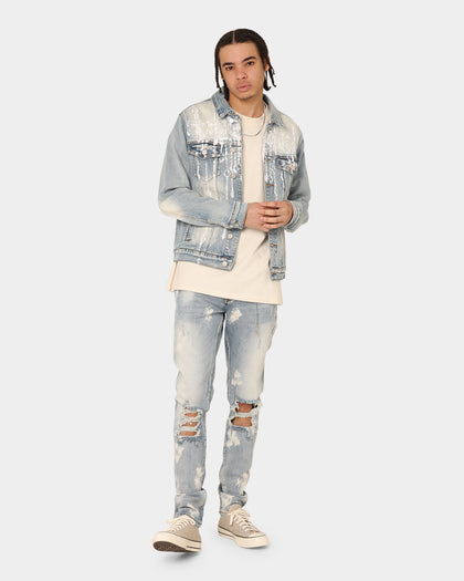 Lifted Anchors Manhattan Denim Jacket Blue