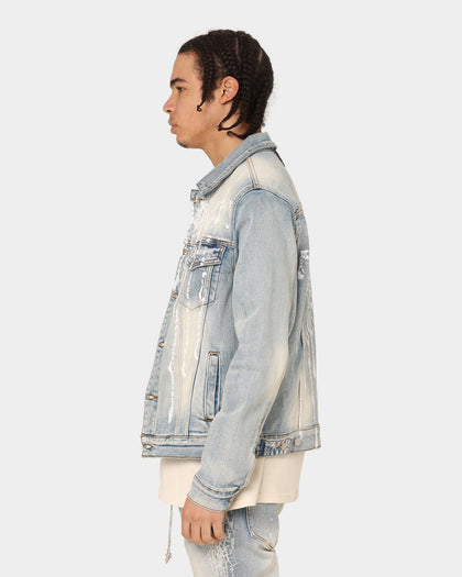 Lifted Anchors Manhattan Denim Jacket Blue