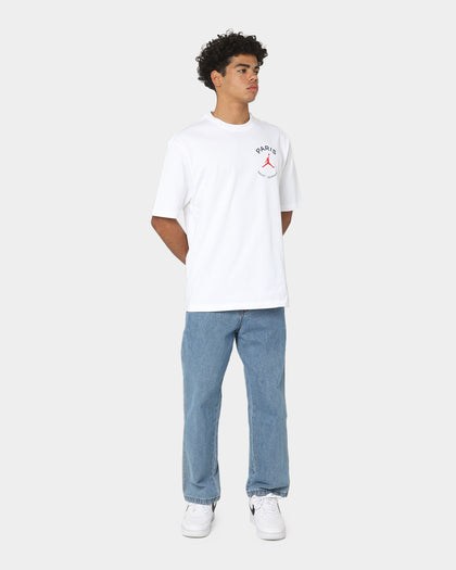 Jordan X Paris Saint-Germain Logo T-Shirt White