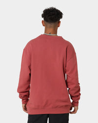 Jordan Statement Essentials Fleece Crewneck Canyon Rust