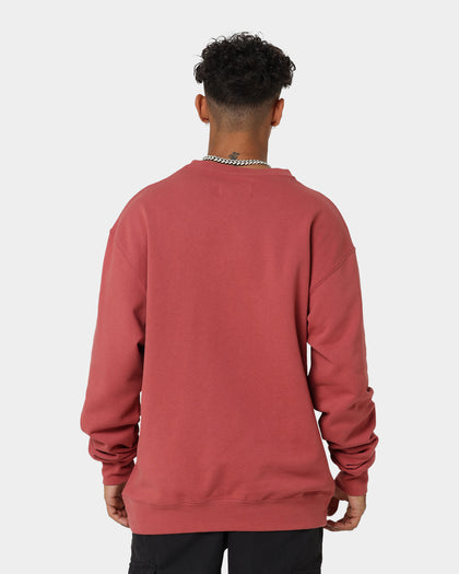 Jordan Statement Essentials Fleece Crewneck Canyon Rust