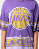 Mitchell & Ness Los Angeles Lakers Conference T-Shirt Faded Purple