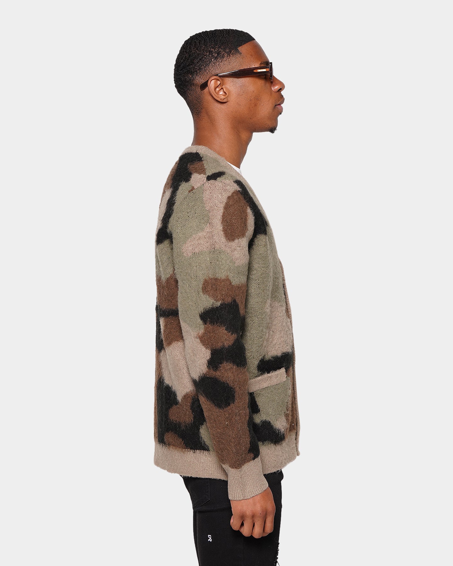 XXIII Camo Mohair Cardigan Camo | Culture Kings NZ