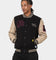 Carre Peace Varsity Jacket Black/Stone