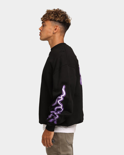 Loiter Born Of Pain Crewneck Black