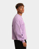 Loiter Born Of Pain Crewneck Purple Tie Dye