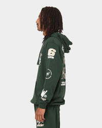 WNDRR Market Hoodie Forest Green