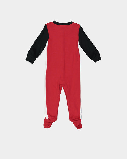 Jordan Infant Jordan Arch Footed Coverall Gym Red