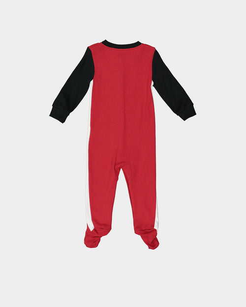 Jordan Infant Jordan Arch Footed Coverall Gym Red