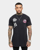 Saint Morta Skull Flower Lafayette T-Shirt Vintage Black