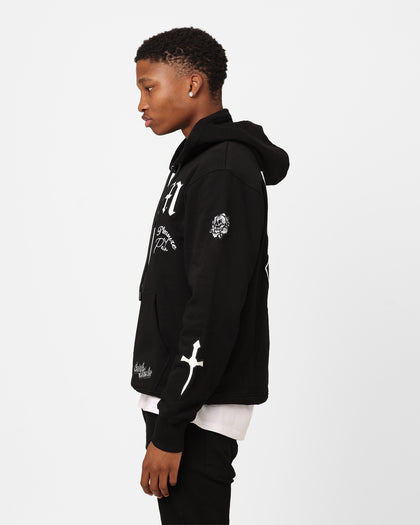 Saint Morta Graveyard Hoodie Black/White