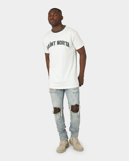Saint Morta Kingdom Lafayette T-Shirt Off White/Green