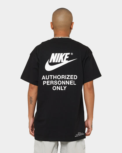 Nike Sportswear Authorized Personnel T-Shirt Black
