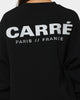 Carre Premium Motion Crewneck Black