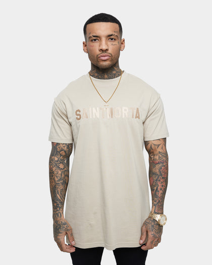 Saint Morta Yearbook Lafayette T-Shirt Stone