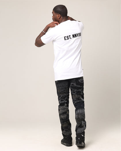 Saint Morta Yearbook Lafayette T-Shirt White/Black