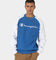 Champion Reverse Weave Raglan Crew Living In Blue