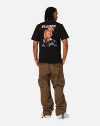 Playboy January '78 Short Sleeve T-Shirt Black