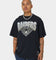 Mitchell & Ness Las Vegas Raiders Metallic Shadow T-Shirt Faded Black