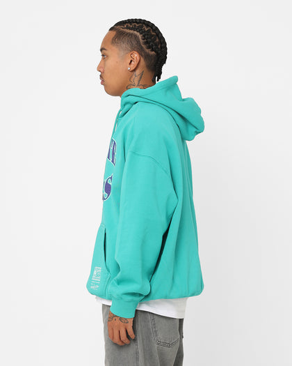 Mitchell & Ness Charlotte Hornets Point Guard Hoodie Faded Teal