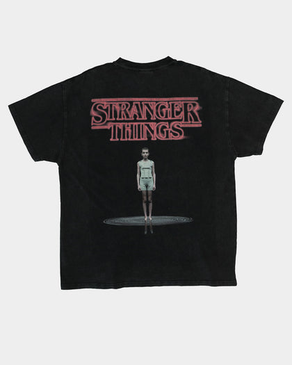 Goat Crew X Stranger Things Eleven Premium Vintage T-Shirt Black Wash