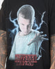 Goat Crew X Stranger Things Eleven Premium Vintage T-Shirt Black Wash