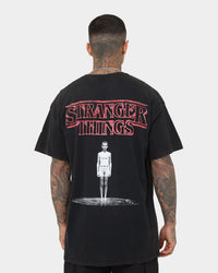 Goat Crew X Stranger Things Eleven Premium Vintage T-Shirt Black Wash