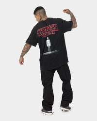 Goat Crew X Stranger Things Eleven Premium Vintage T-Shirt Black Wash